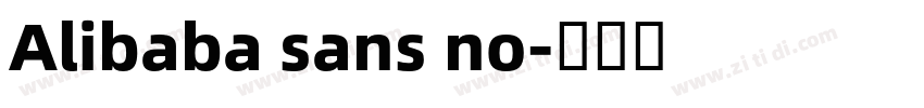 Alibaba sans no字体转换 Alibaba sans no字体转换
